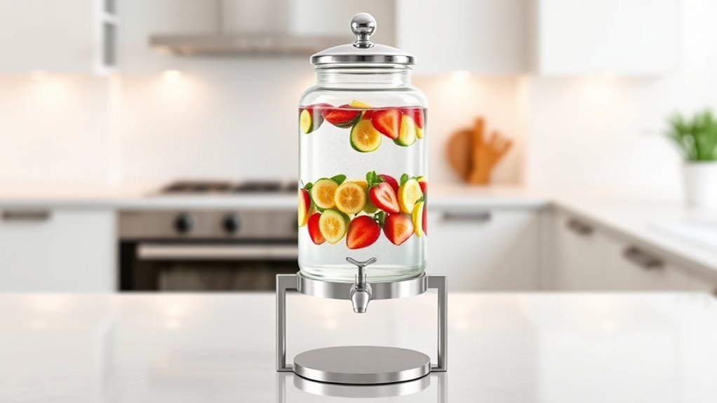choosing durable glass dispenser