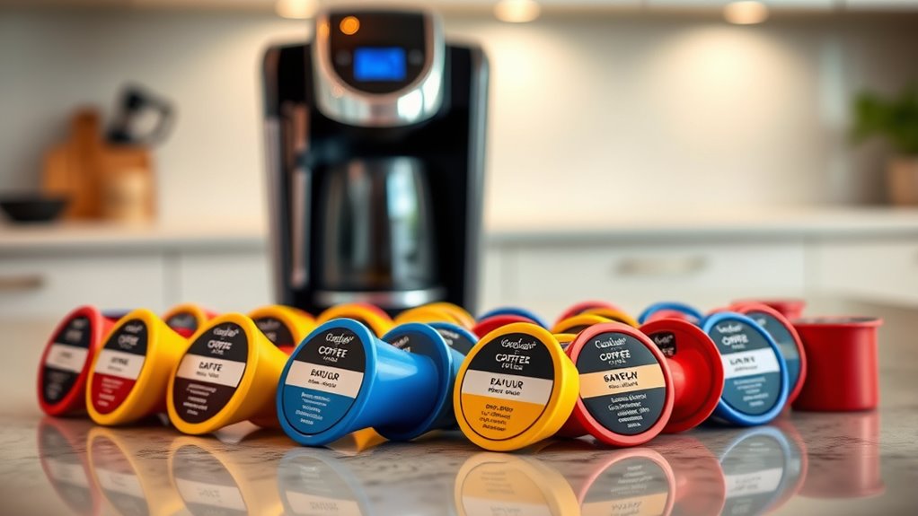 coffee pod compatibility and features