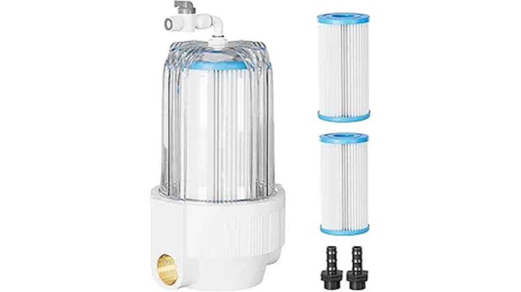 cold plunge water filter