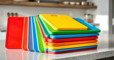 color coded cutting boards