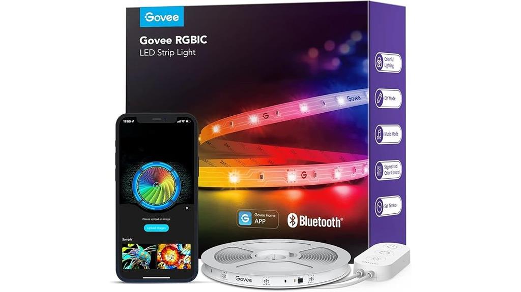 colorful bluetooth led strips