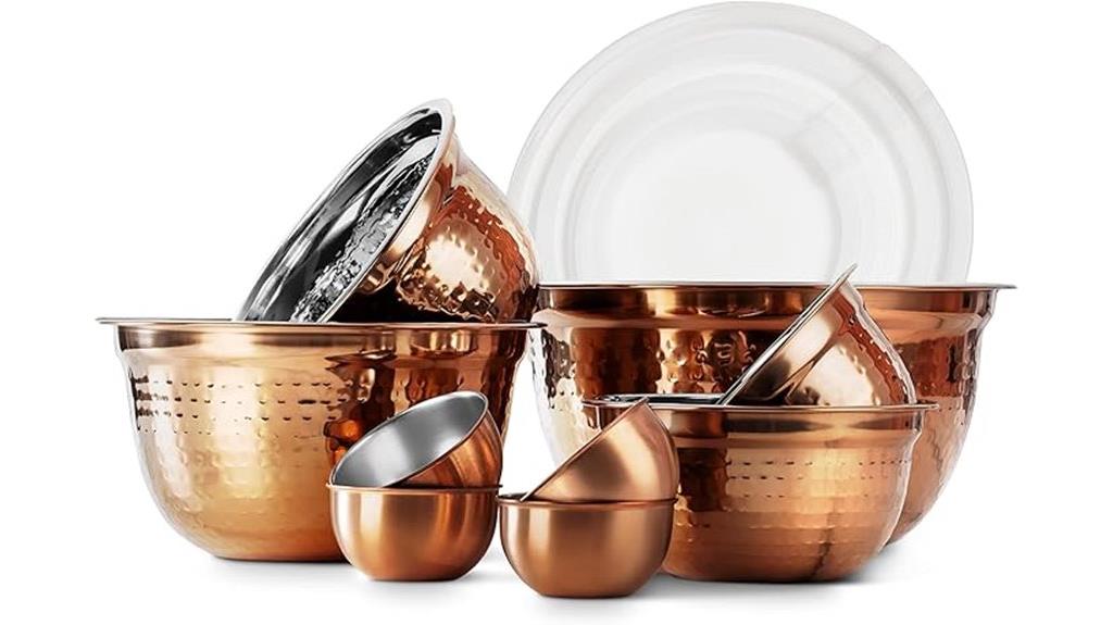 colorful mixing bowl set