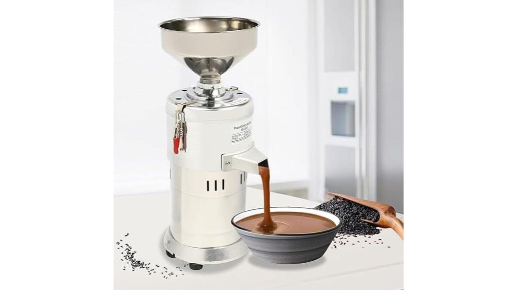 commercial peanut butter machine