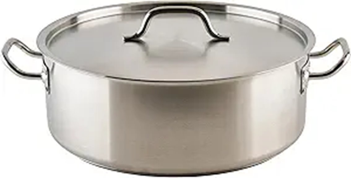 commercial stainless steel brazier