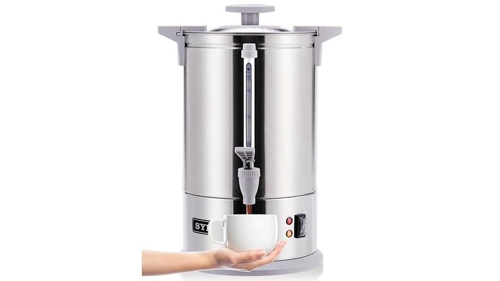 commercial stainless steel coffee maker