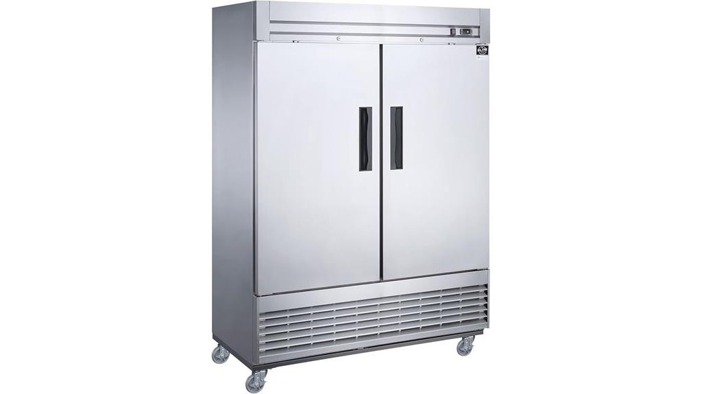 commercial upright freezer
