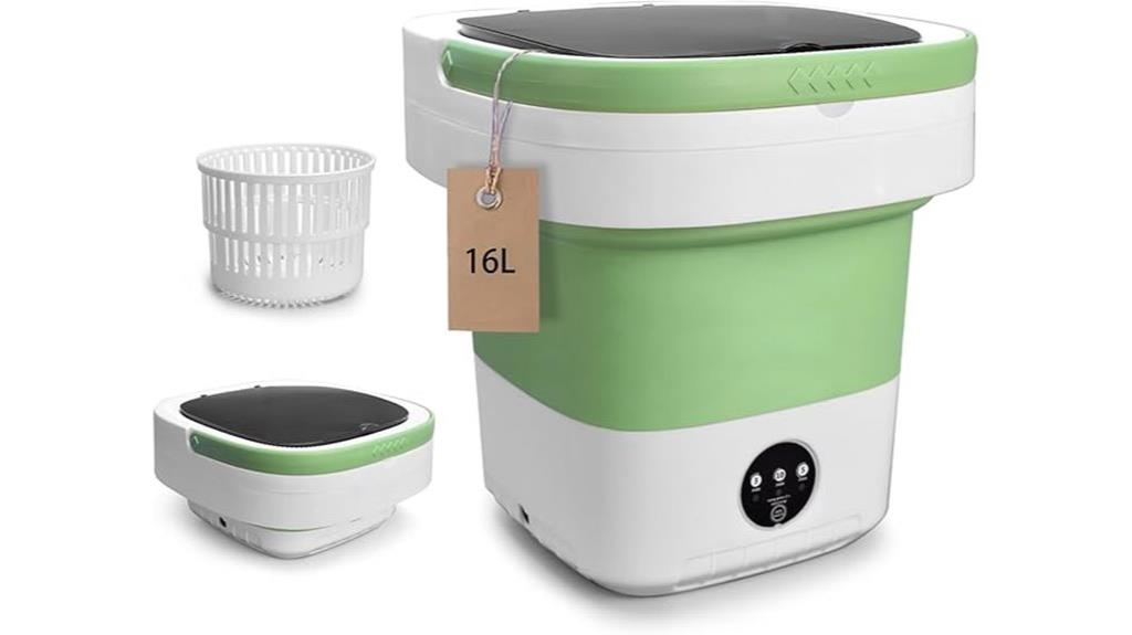 compact 16l foldable washer