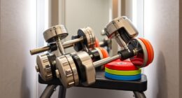 compact adjustable dumbbell sets
