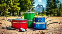 compact camping cookware sets