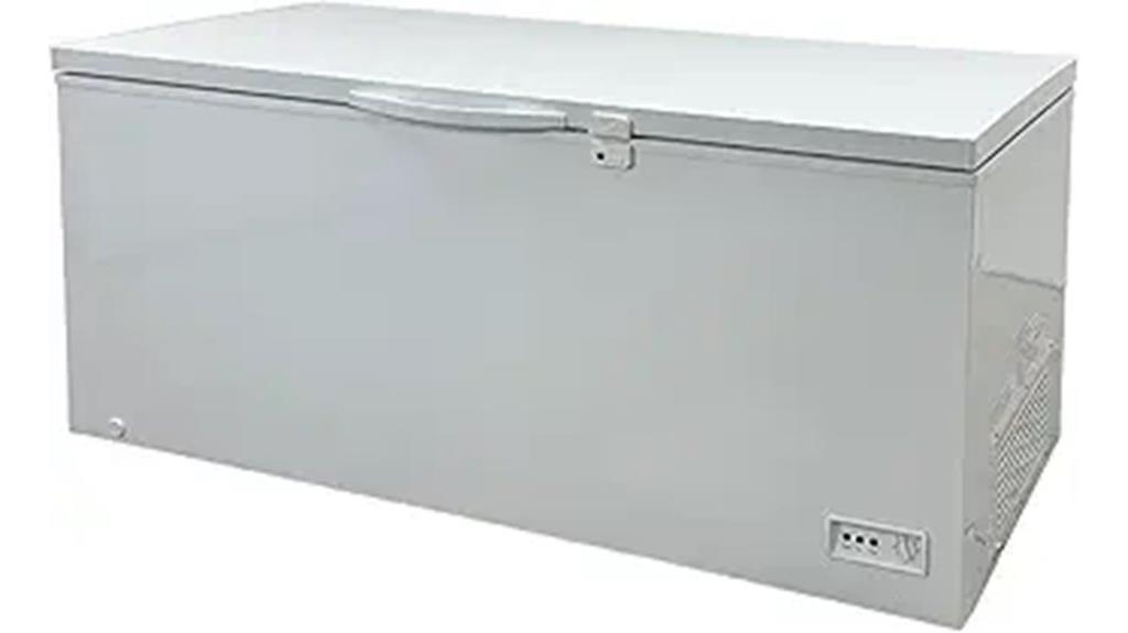 compact commercial deep freezer