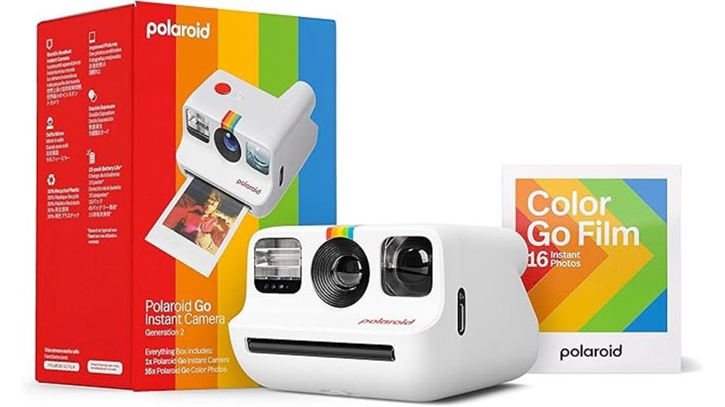 compact instant camera bundle
