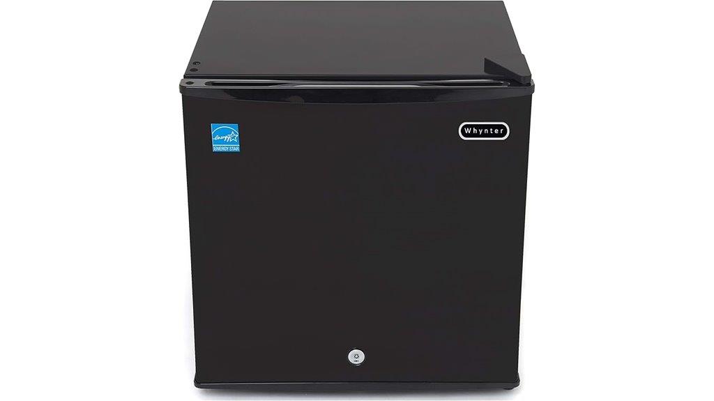 compact lockable freezer