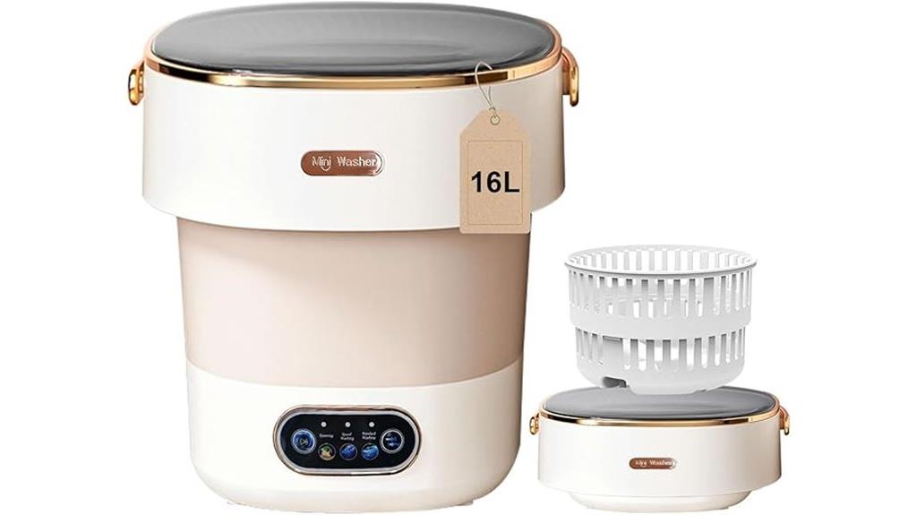 compact portable laundry machine