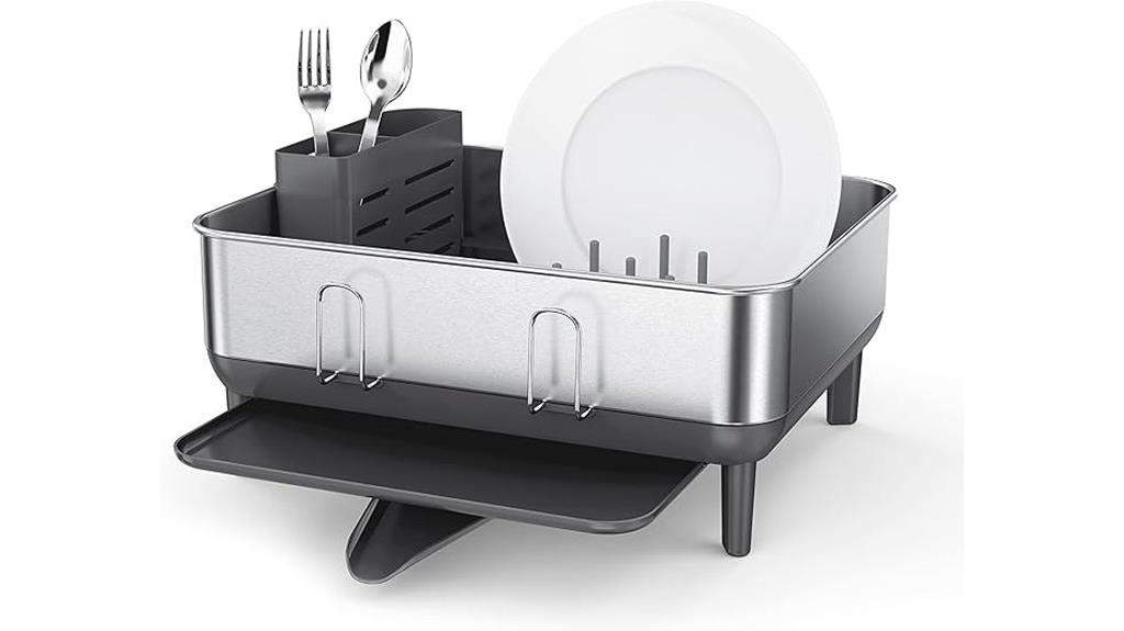 compact stainless steel rack