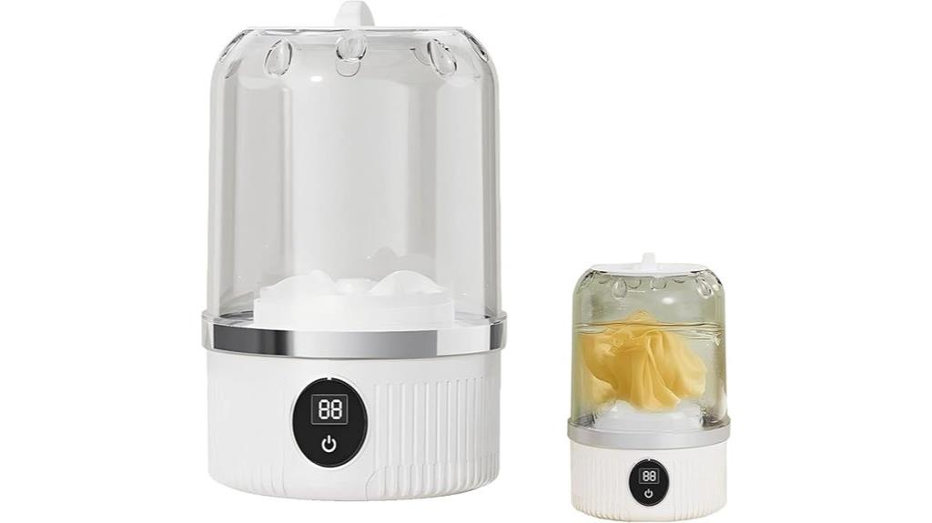 compact travel laundry washer