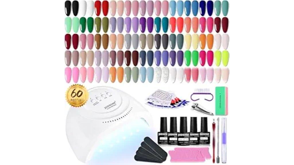 complete 60 piece gel kit