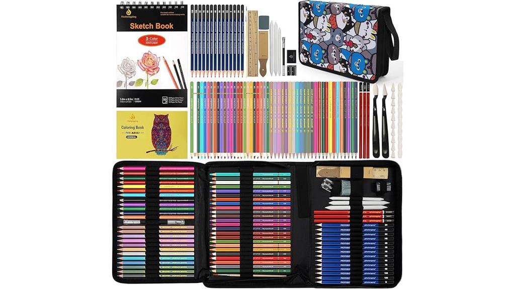 complete artist drawing set