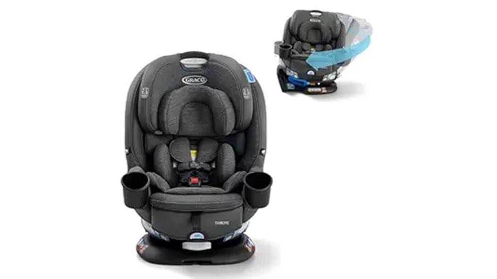convertible rotating car seat
