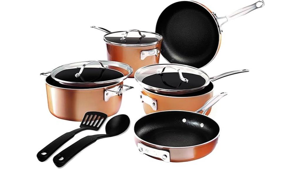 copper coated gotham cookware