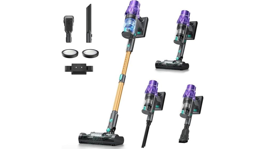 cordless auto dust detection
