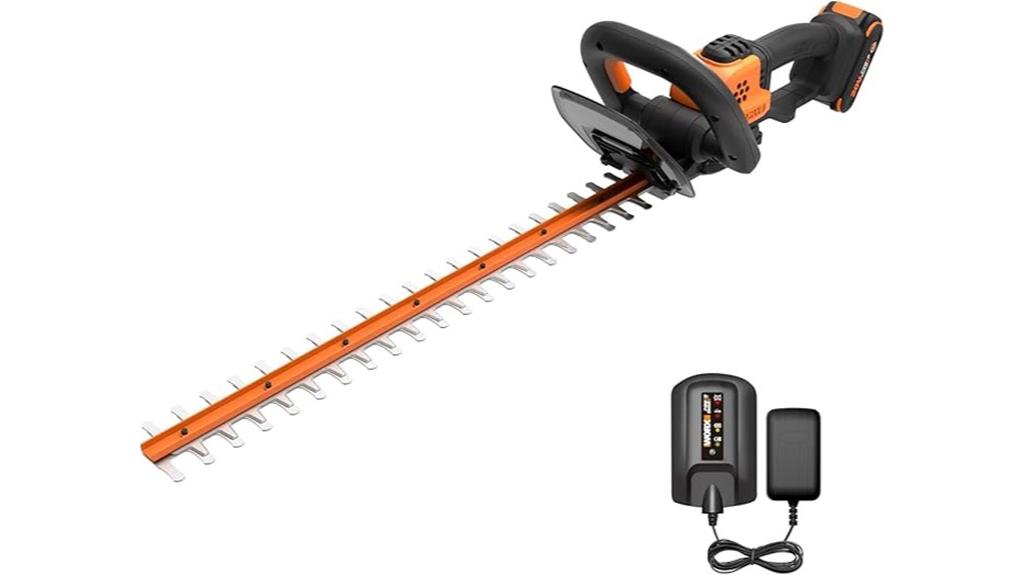 cordless hedge trimmer set