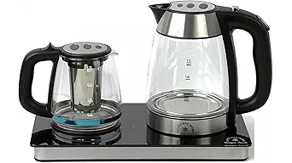 cordless stainless tea maker