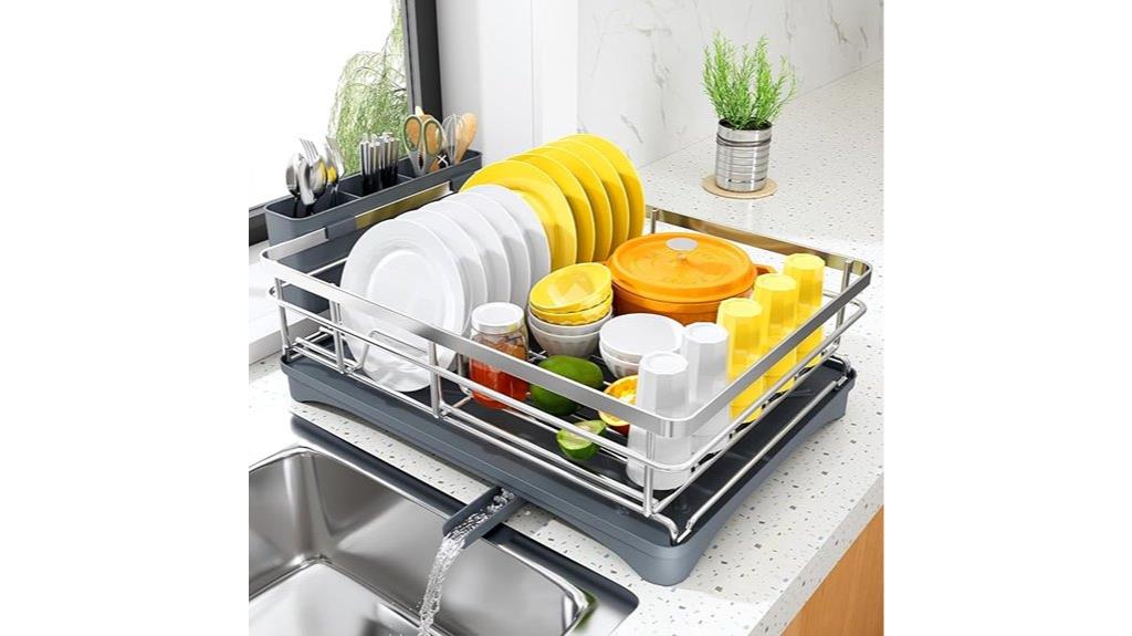 countertop dish drying rack