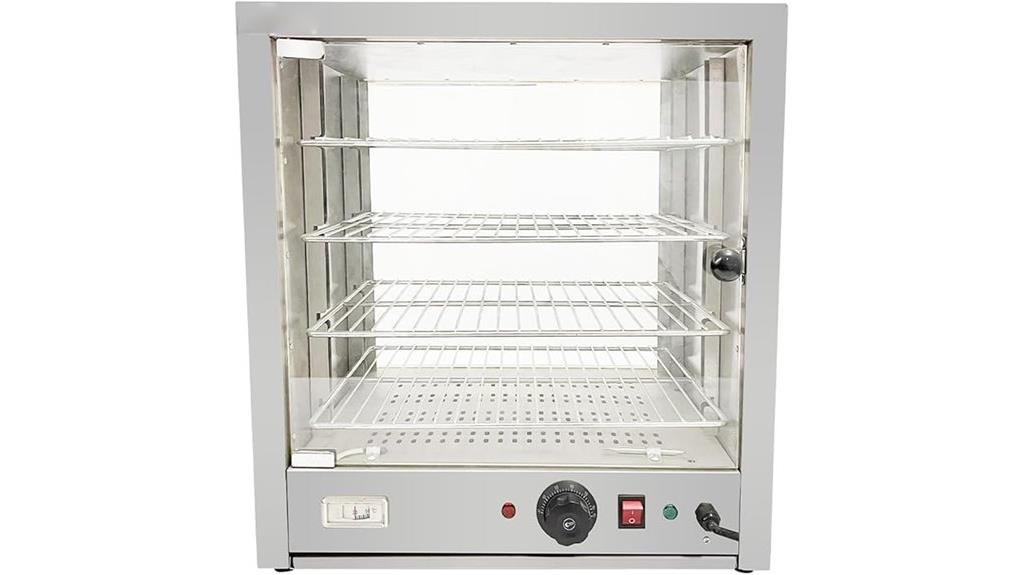 countertop food warmer display