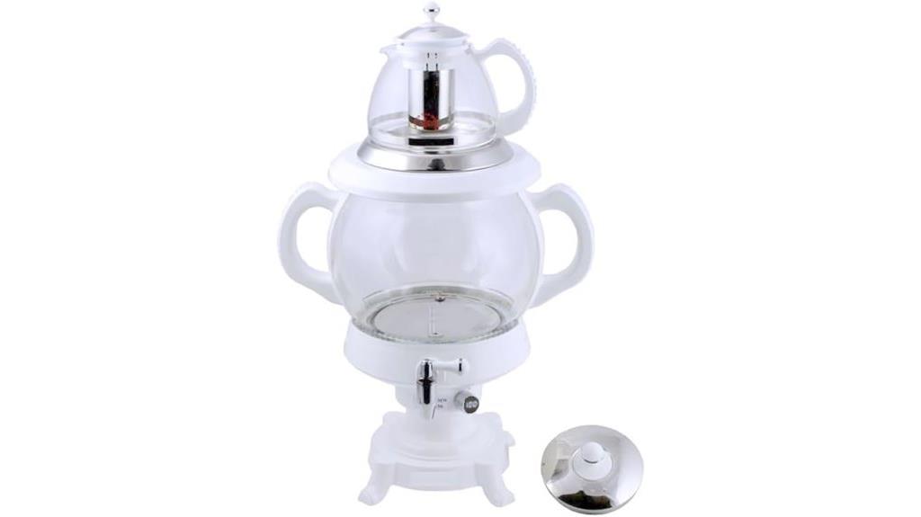 digital electric tea set