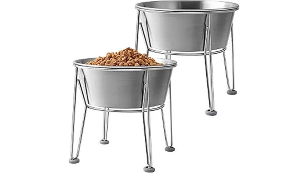 dog bowl set large medium
