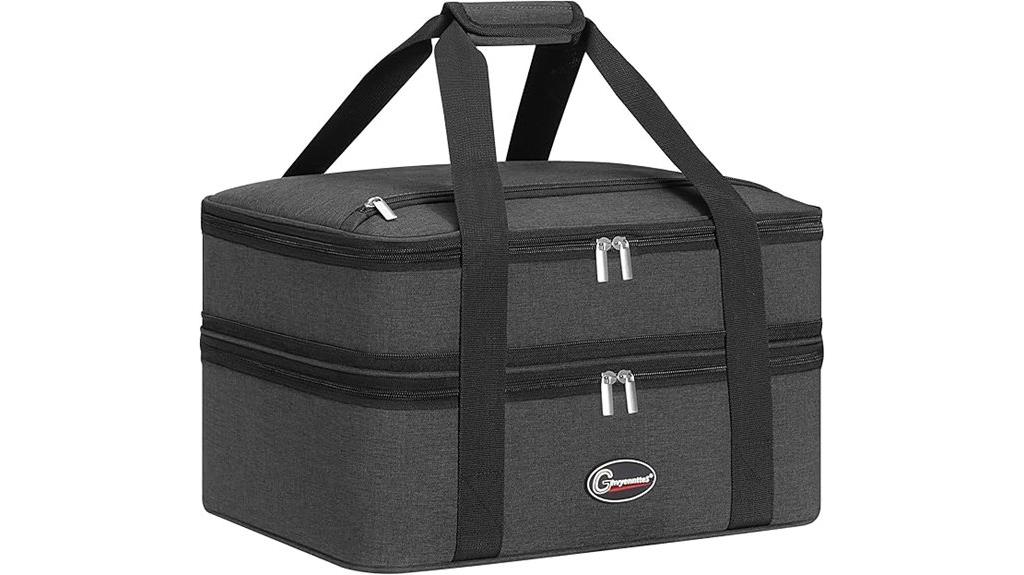 double insulated food carrier