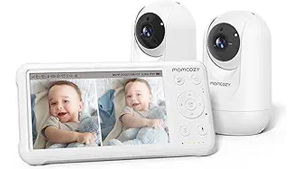 dual camera 1080p monitor