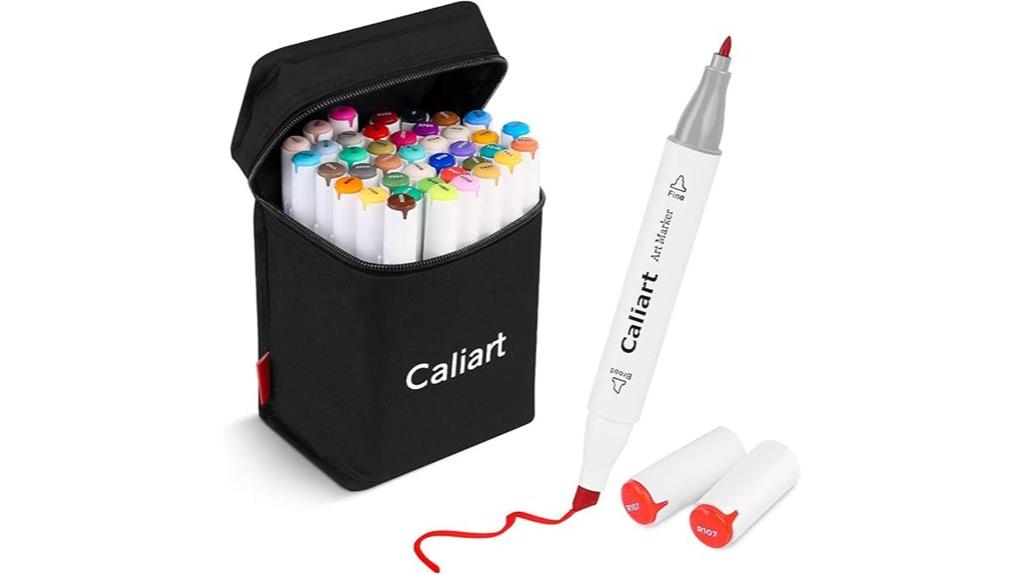 dual tip color markers