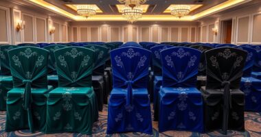 durable elegant banquet covers