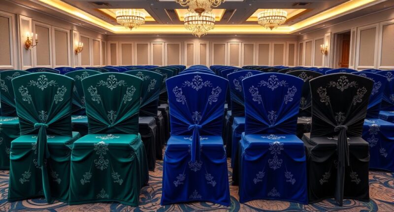 durable elegant banquet covers