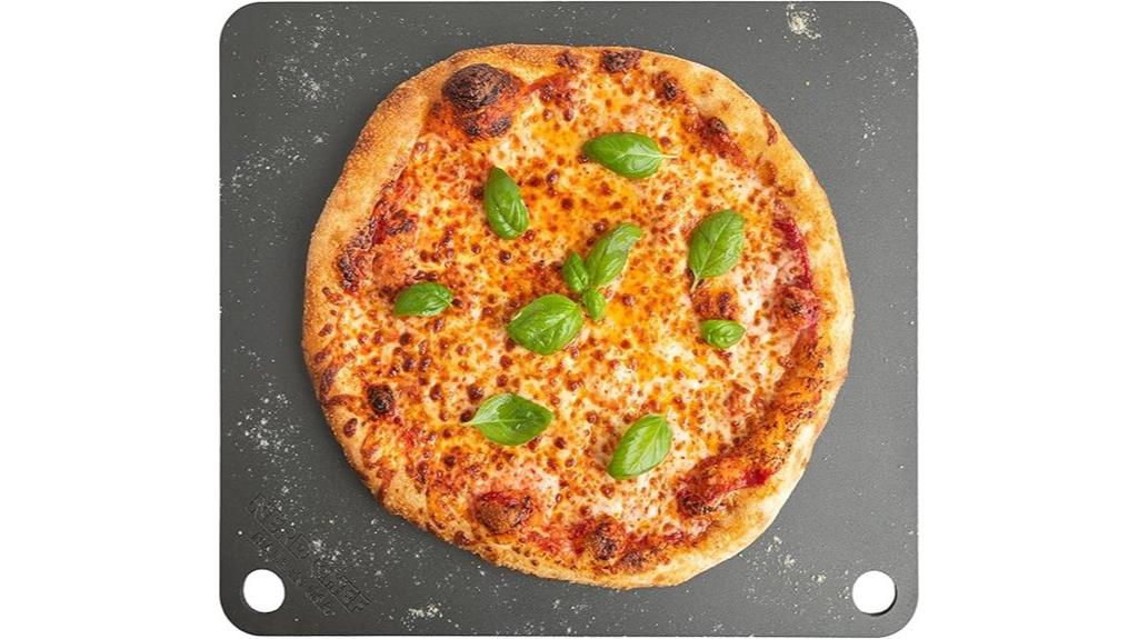 durable steel baking surface