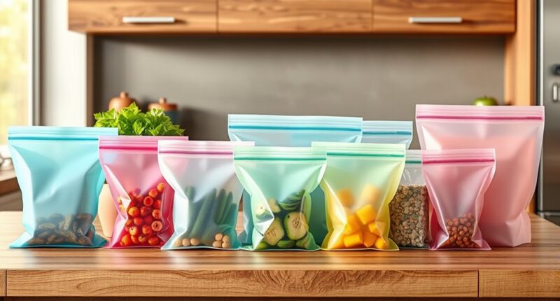 eco friendly silicone food bags