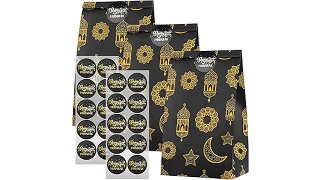 eid gift bag stickers