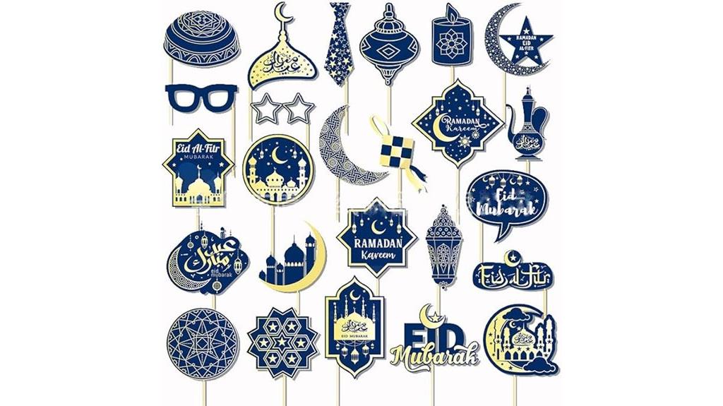 eid mubarak photo props