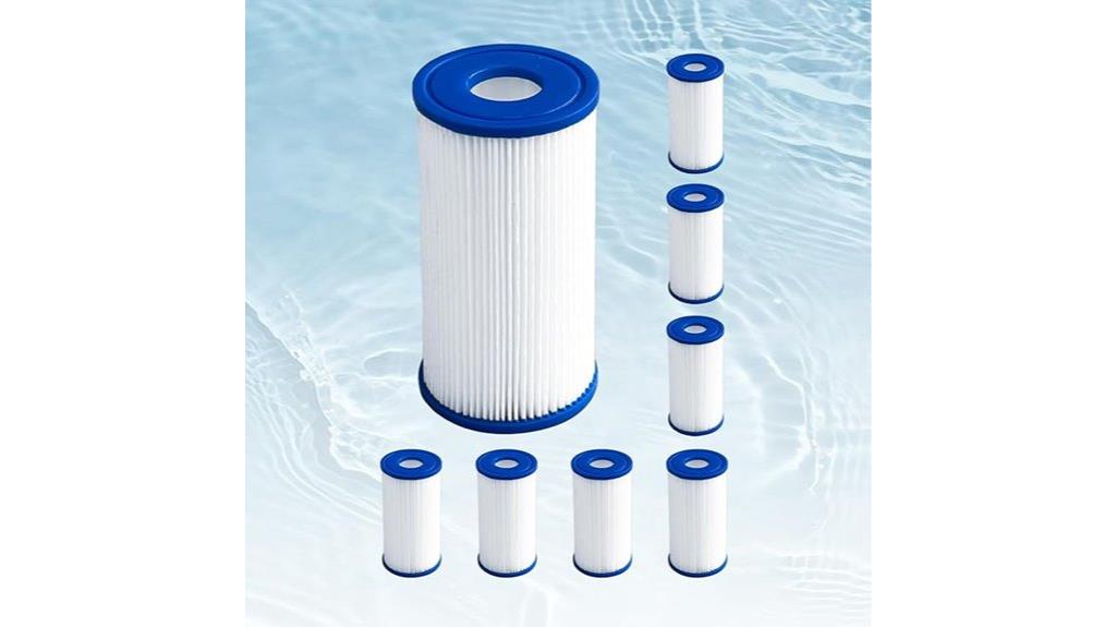 eight pack sediment filters