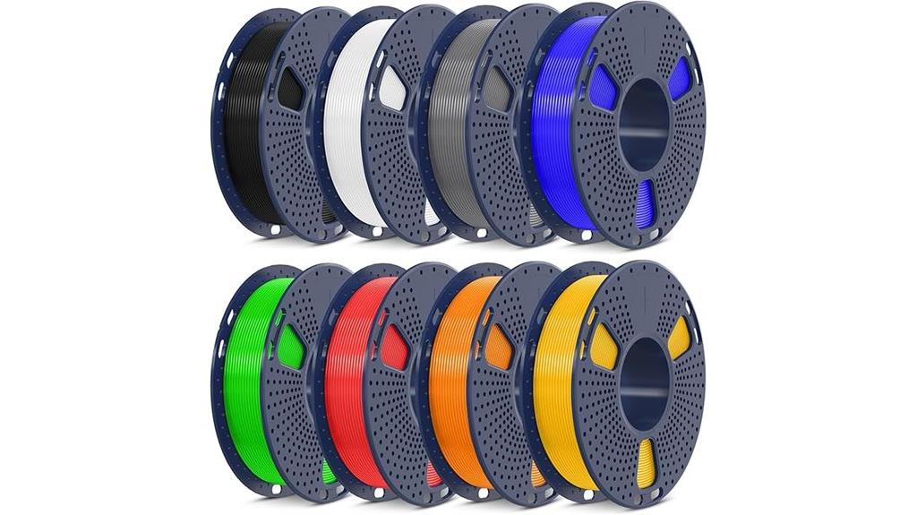 eight spools 2kg pla