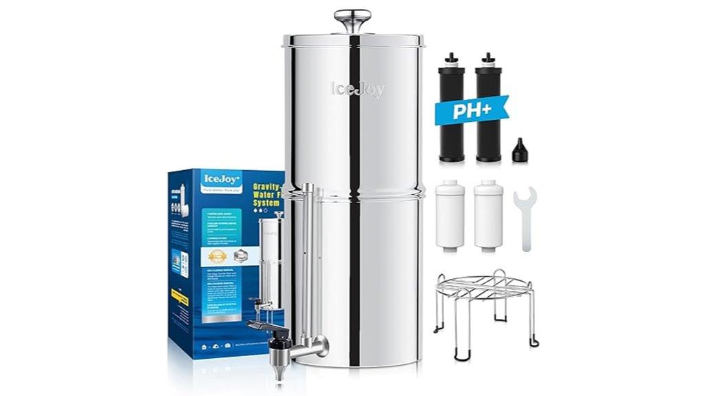 eight stage purification stand