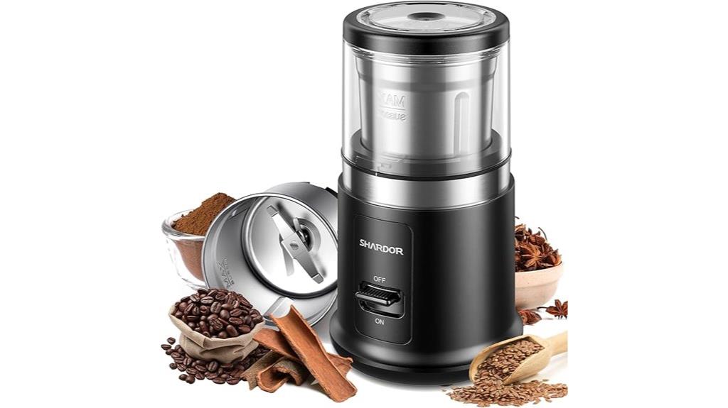 electric coffee grinder bowl