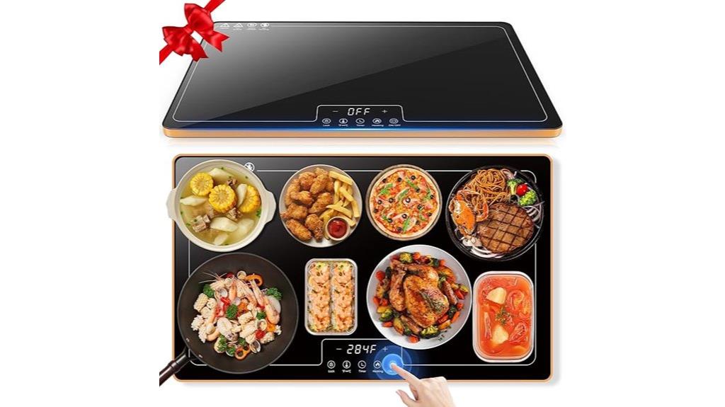 electric food heating surface