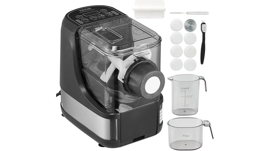 electric pasta maker with attachments