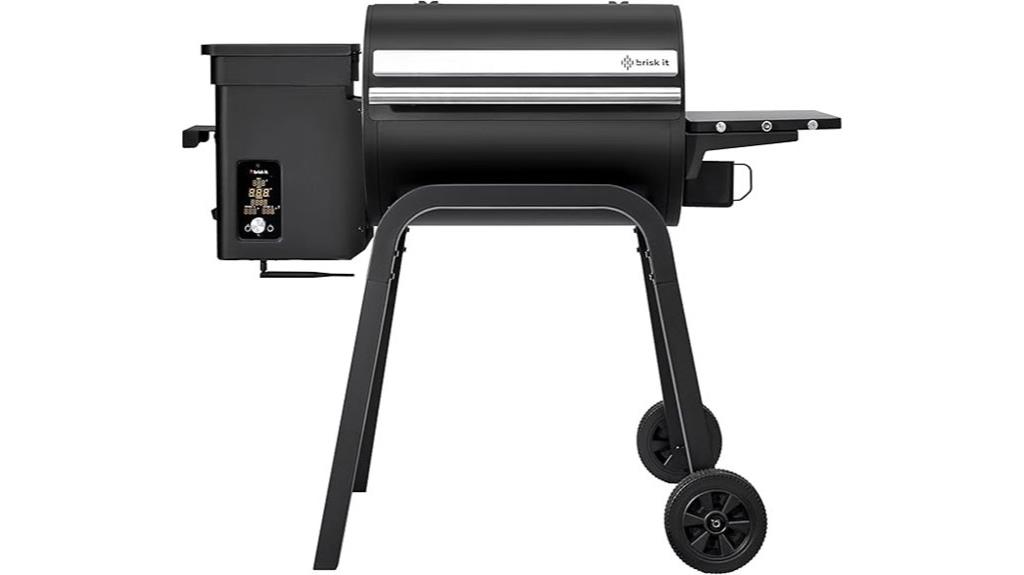 electric pellet smoker grill