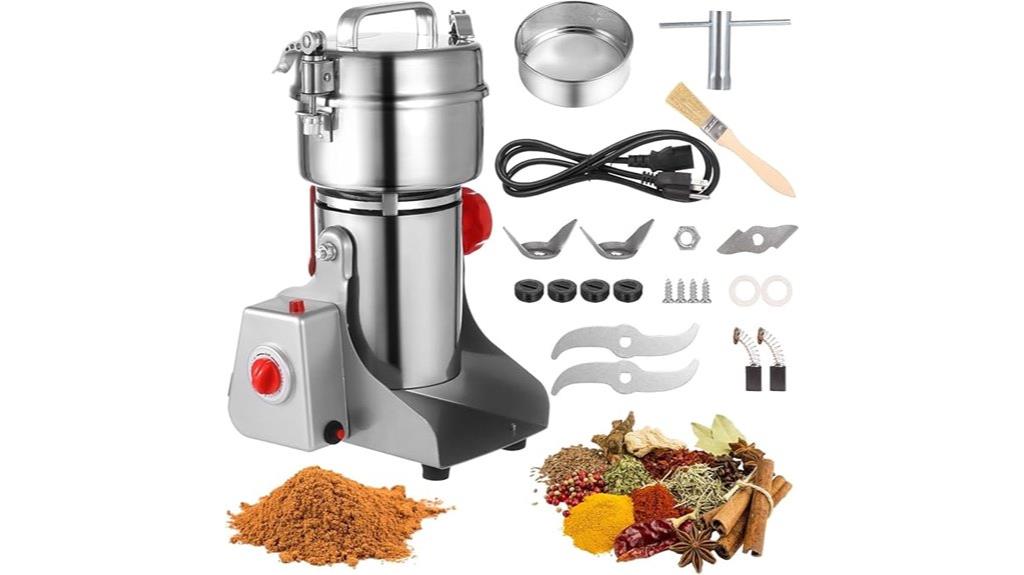 electric stainless steel grinder