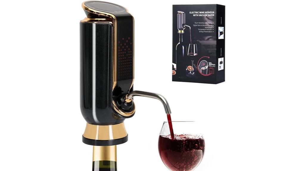 electric wine aerator dispenser