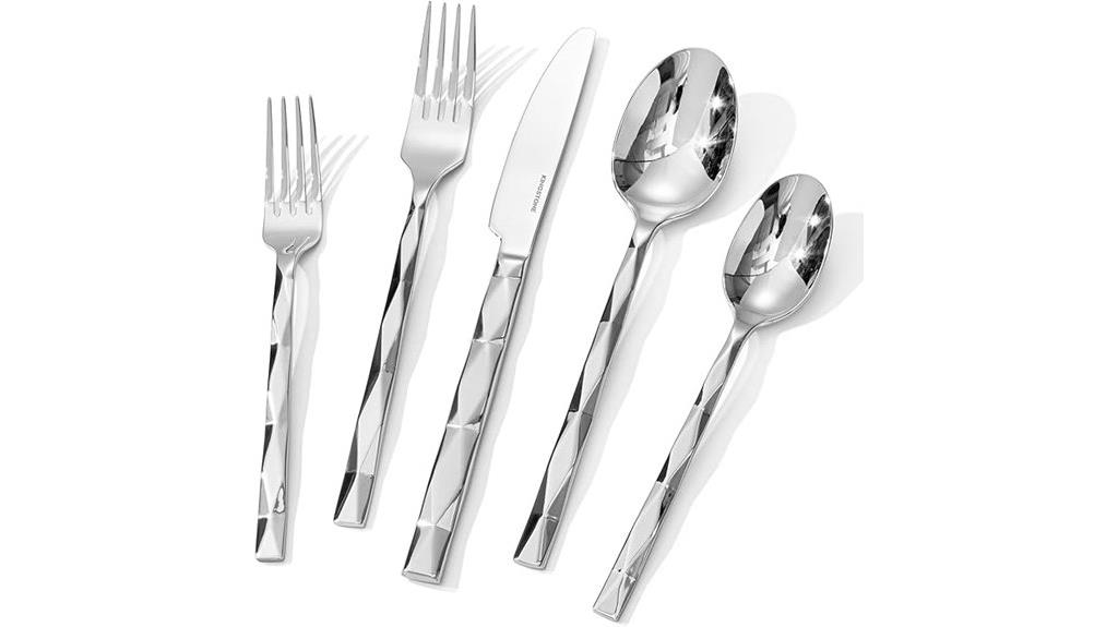elegant 60 piece flatware set
