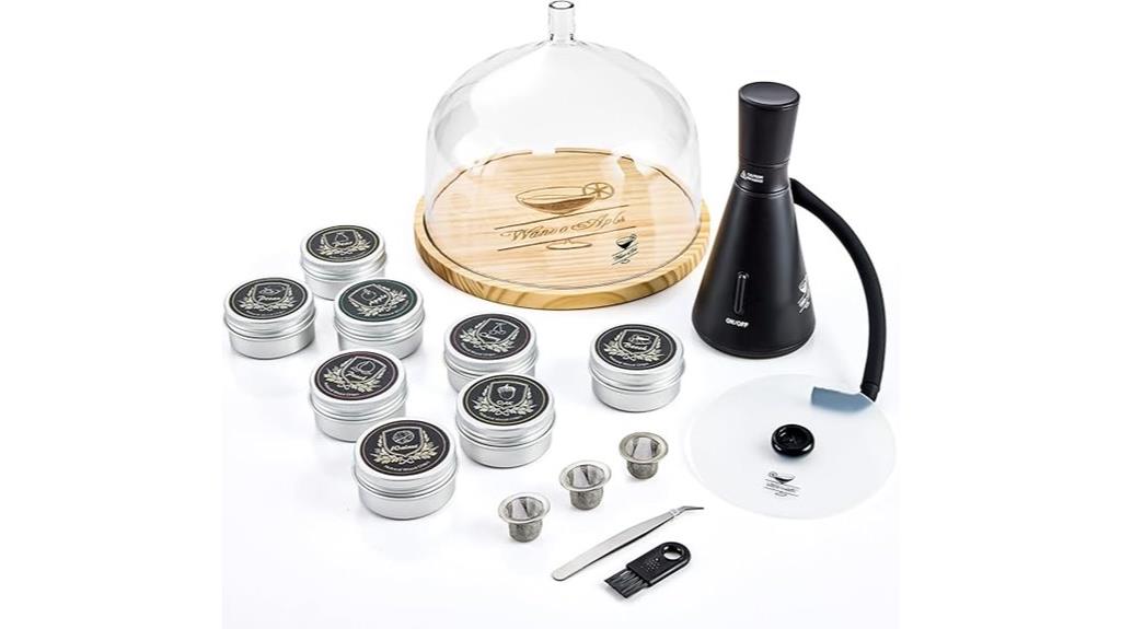 elegant cocktail smoker kit